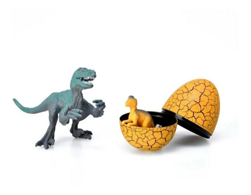 Huevo Dinosaurio Nace Hijo Dino Juguete Original Niños Muñec