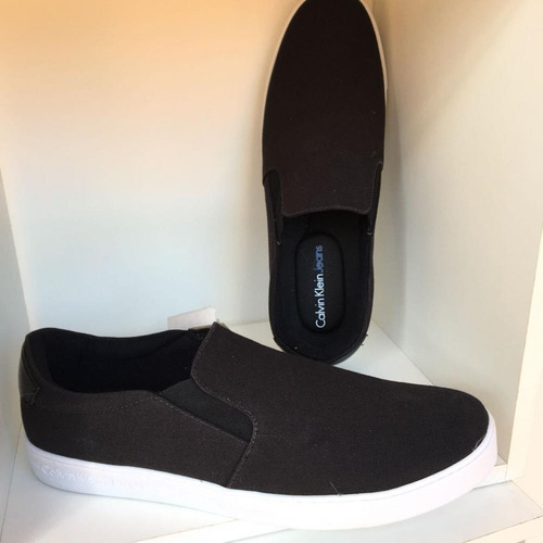 Tênis Masculino Calvin Klein Iate Básico Preto | Mercado Livre
