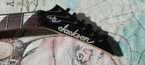 Guitarra Jackson Rr Japan 2000 Kit Zakk Wylde Emg Set Destro Preta Rosewood (Usado)