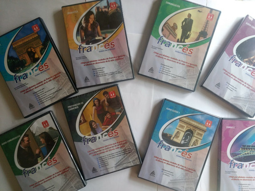 Curso De Francés Idiomas Sin Fronteras 8 Cd's