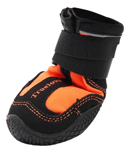 Zapatos Impermeables Reflectantes Perros Truelove Orange 4un