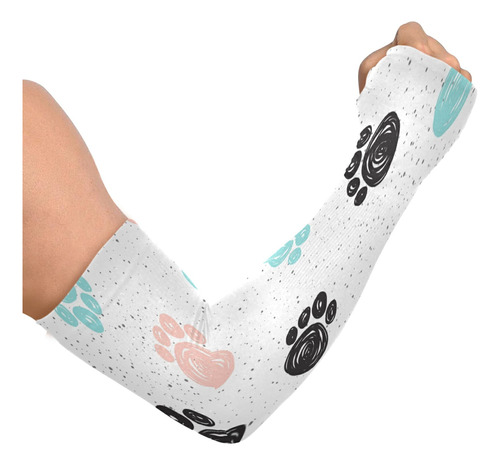 Staytop Lindo Gatito Gato Colorido Pata Huella Compresion