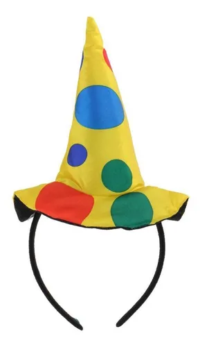 Sombrero De Tejido De Acero De Payaso Diadema Divertida De Sombrero De Tejido De Acero De Payaso Diadema Divertida De