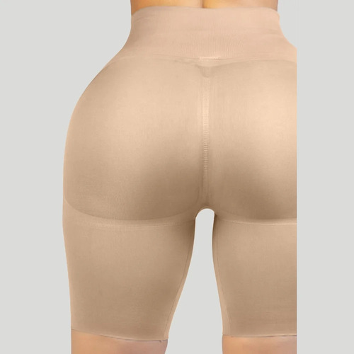 Pantalones Cortos De Cintura Charmcurves Con Encaje Faja Y E