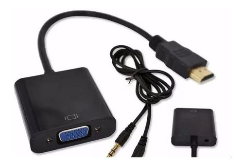 Adaptador Hdmi A Vga Video Audio Conversor Local En Belgrano