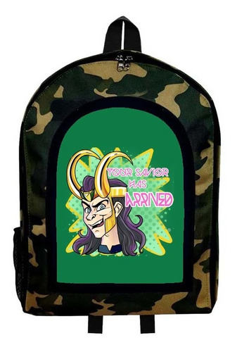 Mochila Camuflada Loki Nueva Colección Modelo 29