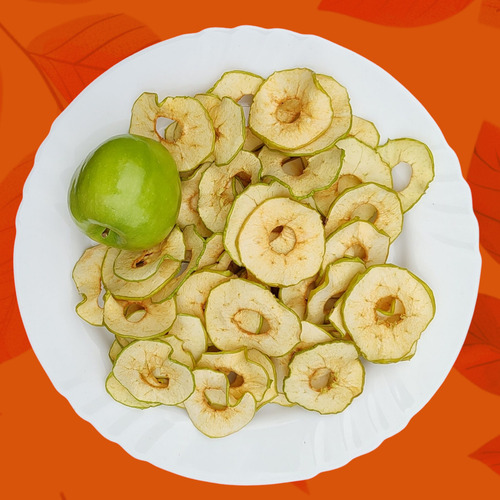 Manzana Verde Deshidratada, Natural, Artesanal X 250g