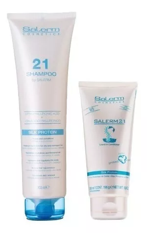 Salerm 21 Kit Cabello Seco O Maltratado Shampoo Y Acondic