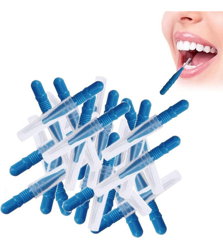 50pcs Cepillo Interdental Suave Dientes Picks Dental Cepillo