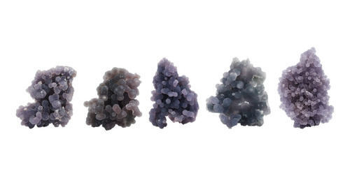 Muestra De Coleccionistas Calcedonia Uva 15-25 Gr 1 Pieza
