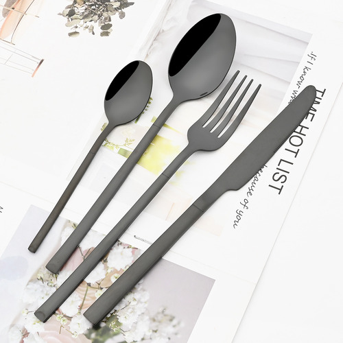 Cubertería, Tenedor, Cuchillo, Cuchara, 24 Unidades, Cuchara