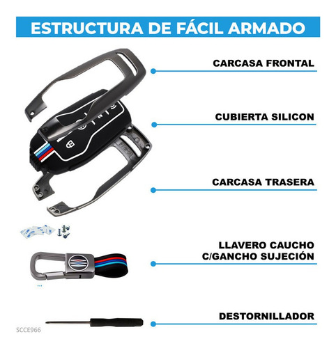 Funda Carcasa Llave Control Lincoln Mkz 2013 A 2016