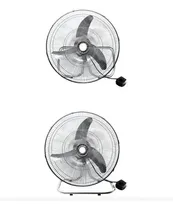 Comprar Ventilador Embassy De 20 100w 2 En 1 Turbo Y Pared Ty-2010 Cantidad De Aspas 3 Estructura Plateado Aspas Metálicas Diámetro 59 Material De Las Aspas Metalicas