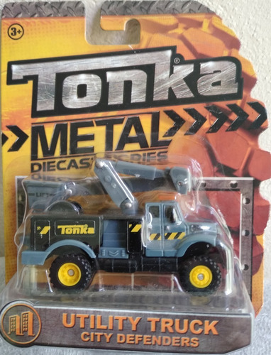 Utility Truck City Defenders Metal Diescast Bodies Tonka