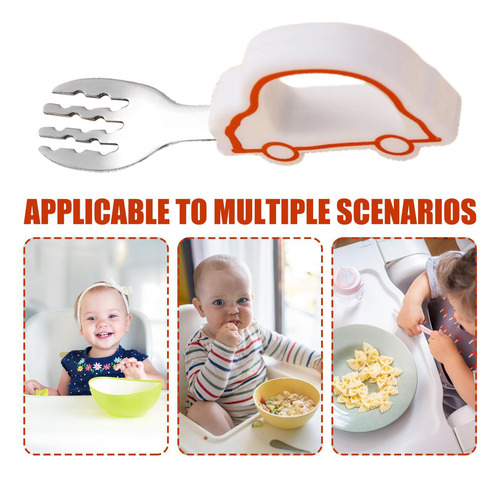 Cucharas Entrenadoras Bebé Aprender A Comer Mx