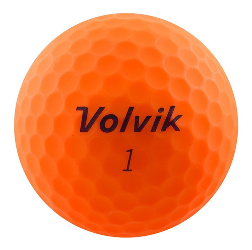 Imagen 2 de 2 de Pelotas Golf Vivid Xt Volvik Naranja
