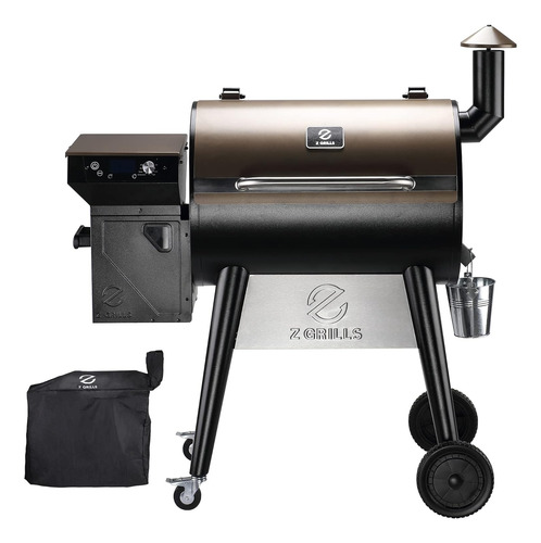 Z Grills Parrilla De Pellets De Madera 8 En 1 Y Ahumador