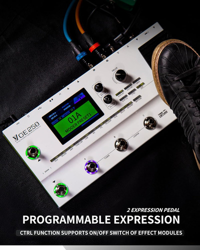 Procesador Multiefectos Mooer Ge250 Con Fx Loop, Tone Ca...