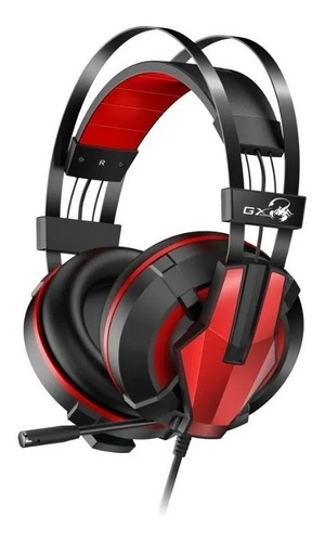 Imagen 2 de 4 de Auricular Gamer Genius Gx Gaming Hs-g710v 7.1 Vibración Usb Color Negro