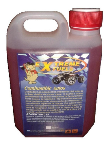 Combustible Automodelismo 25% Nitro Bidón 2 Litros - Local