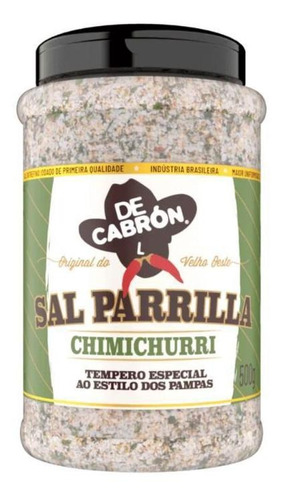 Sal Parrilla Com Chimichurri Decabrón 500g