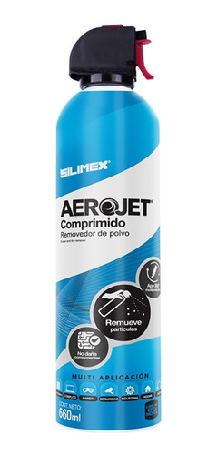 Aire Comprimido Silimex Aerojet 360º De 660ml Removedor De Polvo