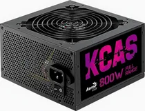 Comprar Fonte Pc Gamer Aerocool Kcas 800w 80plus Atx Pfc Ativo Cor Preto 110Vu002F220V