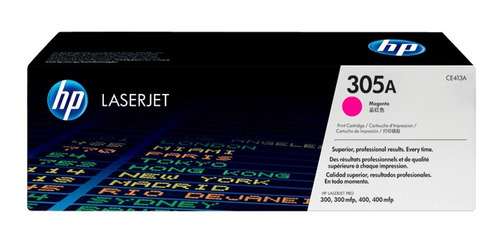 Toner Hp 305a Original Laserjet Color Magenta Ce413a