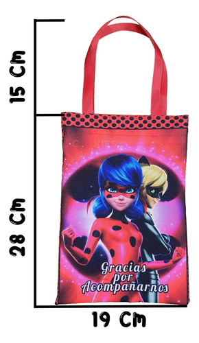 25 Dulceros Miraculos Ladybug Mod 1 Personalizados