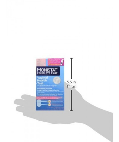 Monistat Complete Care Prueba De Salud Vaginal, 2 Hisopos