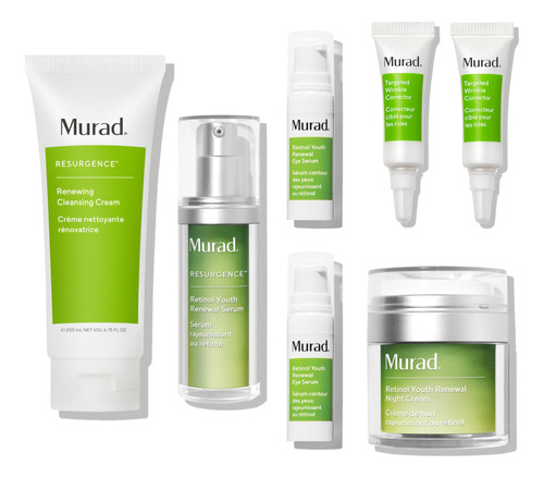 Kit De Rejuvenecimiento De 90 Días Skincare Murad Con Crema