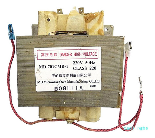 Transformador De Horno Microondas Midea Original Md-701cmr-1