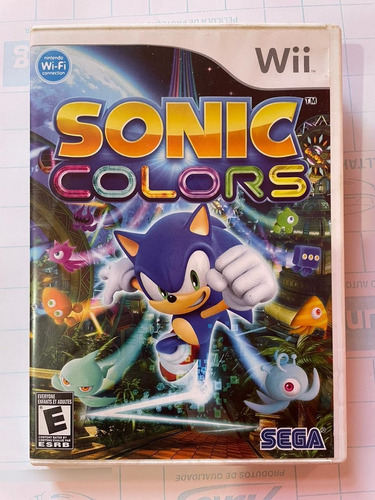 Jogo Sonic Colors Nintendo Wii Ntsc-us (Recondicionado)
