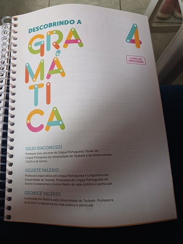 Descobrindo Gramática 4 Livro De Professor