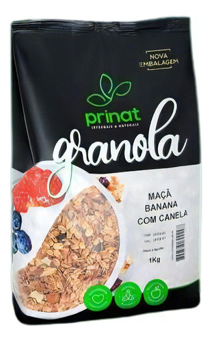 Granola Maçã, Banana Com Canela Wenutri 1kg