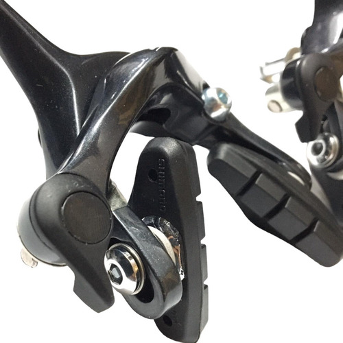 Freio Ferradura Shimano Sora Br-r3000 Dianteiro E Traseiro Cor Preto