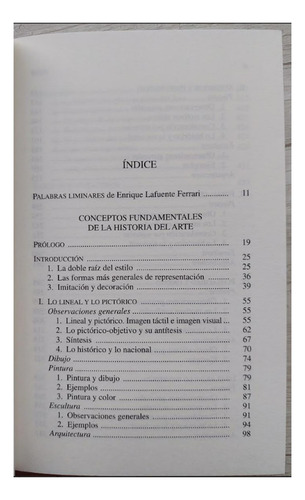 Conceptos Fundamentales De La Historia Del Arte De Wölfflin (Usado)
