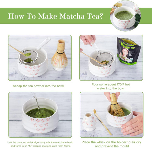 Juego De Té Matcha Japonés Mycha, Batidor De Matcha, Tradici