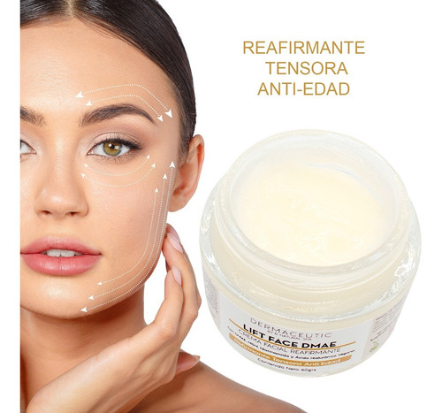 Imagen 3 de 5 de Crema Facial Reafirmante, Tensora Y Rejuvenecedora Dmae-msm