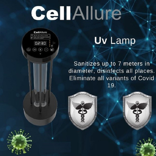 Luz Lámpara Uv Smart Esterilizadora Desinfectante Cellallure
