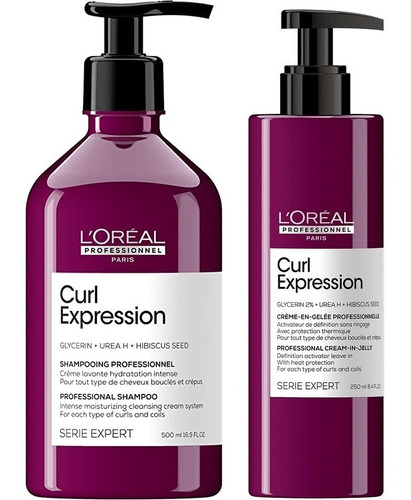 Shampoo 500ml+ Activador Para Crespos Loreal Curl Expression