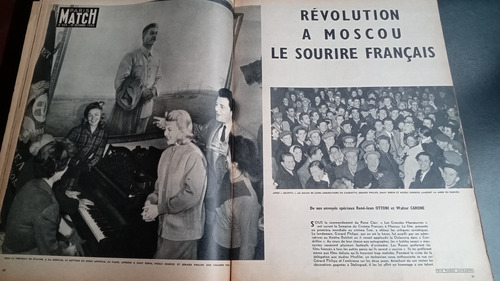 París Match 342 Hitler Mussolini Margarita Israel 1955 29/10 (Usado)