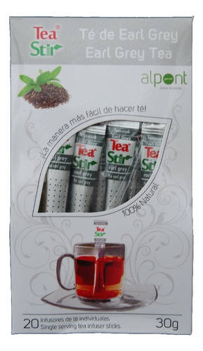 Alpont Tea Stir Té De Earl Grey, 40 G