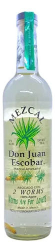 Mezcal Tequila Don Juan Escobar 2 Worms 750ml