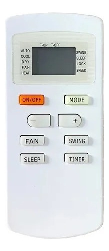 Control Remoto Para Aire Acondicionado Gree Yx1f