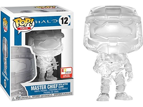 Funko Pop Games: Halo - Master Chief Con Active Camo E3 2018