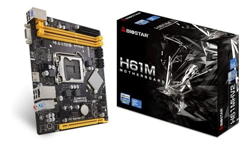Mainboard Biostar H61mhv2 Intel H61 Lga 1155 Ddr3 Nuevas