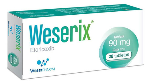 Weserix 90 Mg Caja Con 28 Tabletas