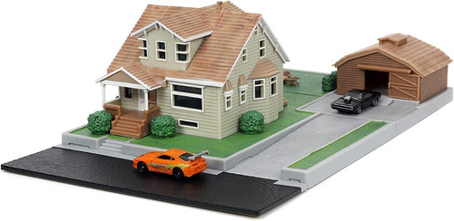 Rápido Y Furioso Jada Toys Diorama Casa Toretto Colección