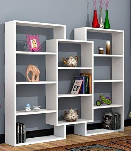 Estanteria Blioteca Organizador Minimalista Moderno